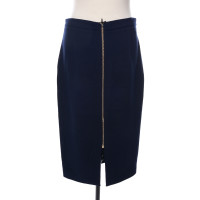 Roland Mouret Skirt Wool in Blue