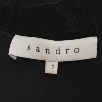 Sandro Silk top in blue