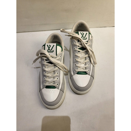 Louis Vuitton Sneakers Leer in Wit