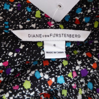 Diane Von Furstenberg Robe en soie avec ceinture