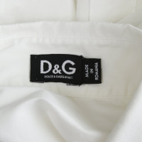 D&G Oberteil in Weiß