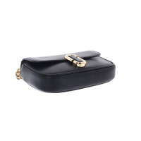 Marc Jacobs Snapshot aus Leder in Schwarz