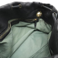 Bulgari Handtasche aus Leder in Schwarz