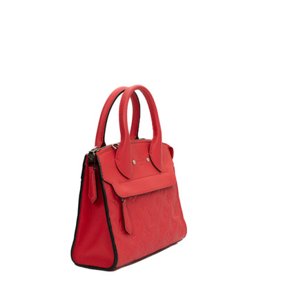 Louis Vuitton Pont-Neuf Mini21 aus Leder in Rot