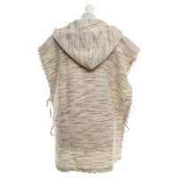 Isabel Marant Poncho in Creme-Meliert