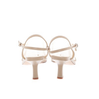 Aeyde Sandals Leather in Beige