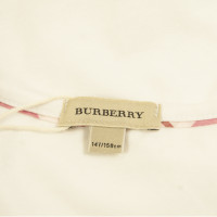 Burberry Oberteil aus Baumwolle in Weiß