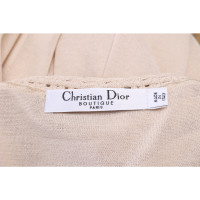 Christian Dior Strick aus Baumwolle in Creme