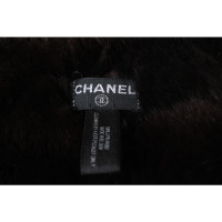 Chanel Schal/Tuch aus Pelz in Braun