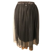 Twin Set Simona Barbieri Tulle skirt in black