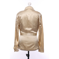 Moncler Jacket/Coat in Gold
