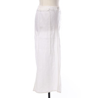 Trussardi Skirt Linen in Cream