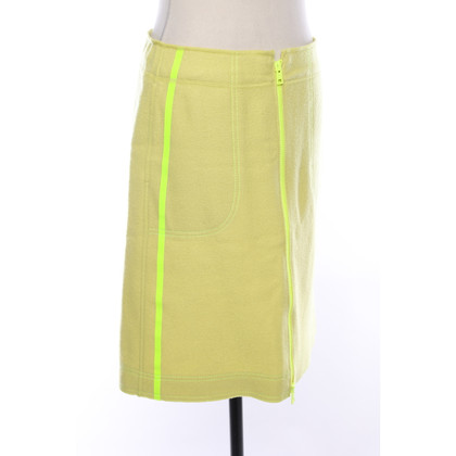 Marc Cain Skirt Wool in Yellow