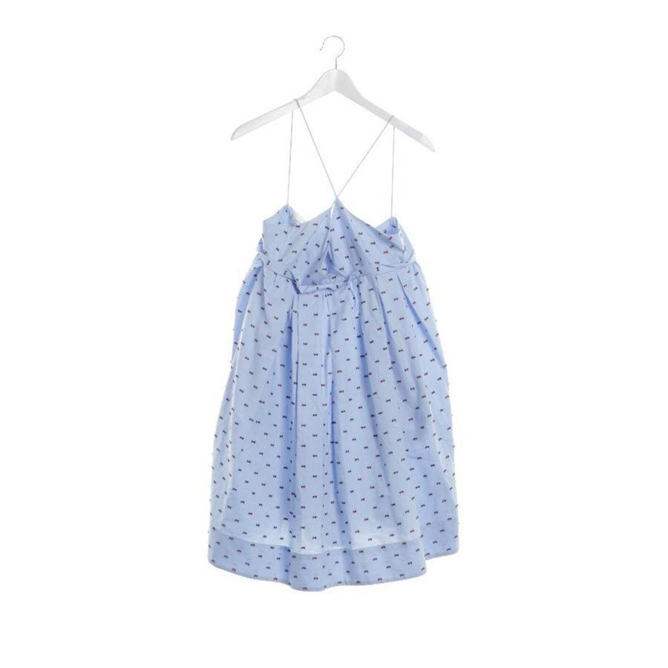 Victoria Beckham Dress Cotton in Blue