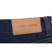 Samsøe & Samsøe Jeans aus Baumwolle in Blau