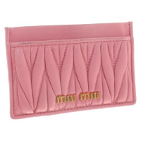 Miu Miu Card holder in pink