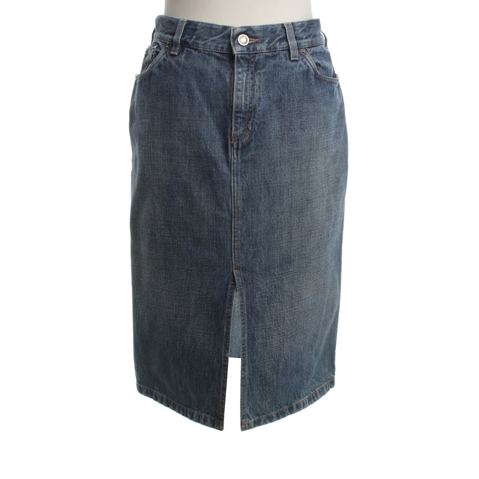 Gucci Jeans skirt with wash