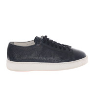 Santoni Lace-up shoes Leather in Blue