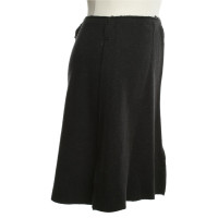 Giorgio Armani Wool skirt in dark gray