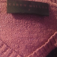 Karen Millen Pullover aus Wolle mit Glitzerfaden 