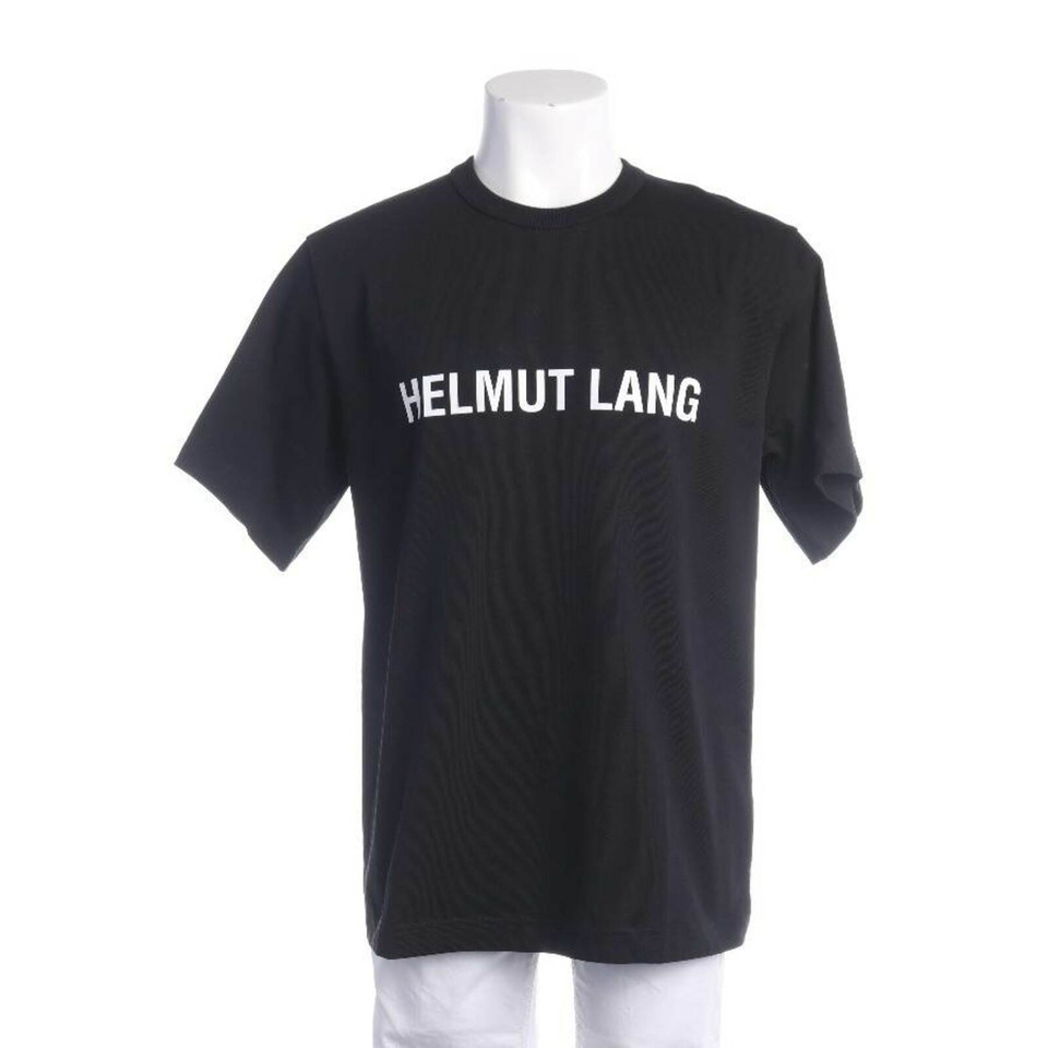 Helmut Lang Top Cotton in Black