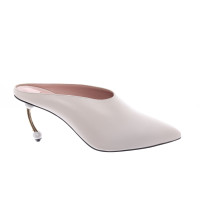 Coliac Pumps/Peeptoes Leather in Cream
