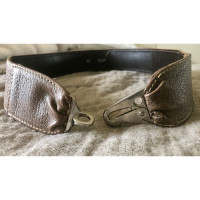 Trussardi Belt Leather in Taupe
