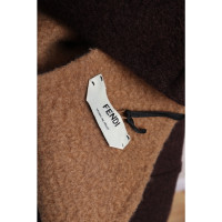 Fendi Dress Wool in Brown