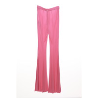 Balmain Paire de Pantalon en Viscose en Rose/pink
