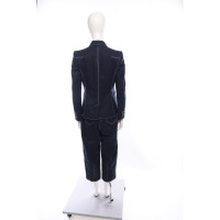Alexander McQueen Anzug aus Baumwolle in Blau