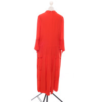 Victoria Beckham Dress Silk in Red