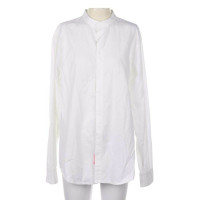 Armani Collezioni Top en Coton en Blanc