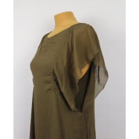 By Malene Birger Dress Silk in Khaki