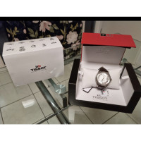 Tissot Watch Leather in Silvery