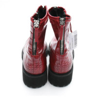Giuseppe Zanotti Ankle boots Leather in Red
