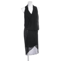 Helmut Lang Dress Silk in Black