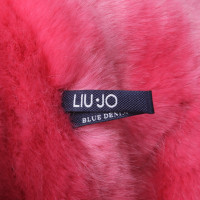 Liu Jo Denim jacket with faux fur