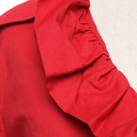 Armani Jeans Capispalla in Cotone in Rosso