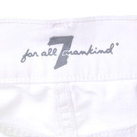 7 For All Mankind Pantaloni in bianco