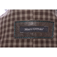 Marc O'polo Jacke/Mantel aus Leder in Taupe