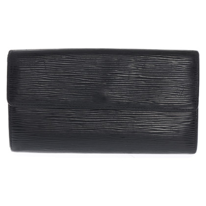 Louis Vuitton Bitsy Pouch Leather in Black