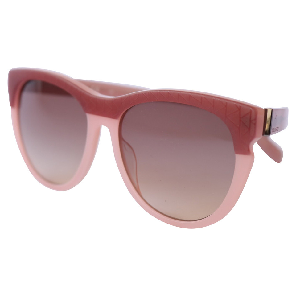 Karl Lagerfeld Brille in Rosa / Pink