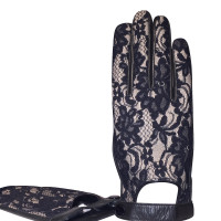 Diane Von Furstenberg Gants en Cuir en Noir