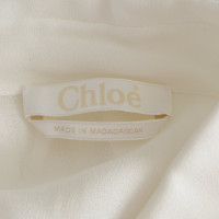 Chloé Top in viscosa in bianco