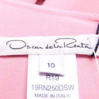 Oscar De La Renta Kleid aus Wolle in Rosa / Pink