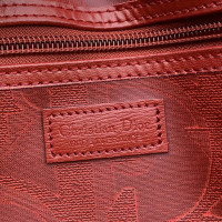 Christian Dior Handbag Canvas in Red