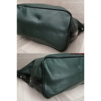 Kenzo Tote Bag aus Leder in Grün
