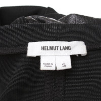 Helmut Lang Sweater with leather trimming