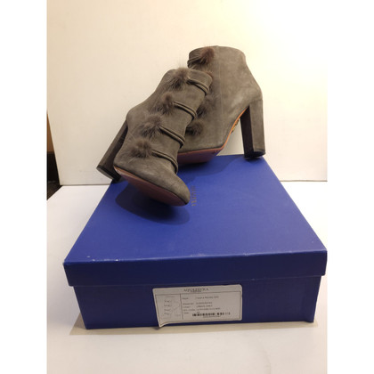 Aquazzura Ankle boots Suede in Grey