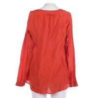 0039 Italy Top Silk in Orange